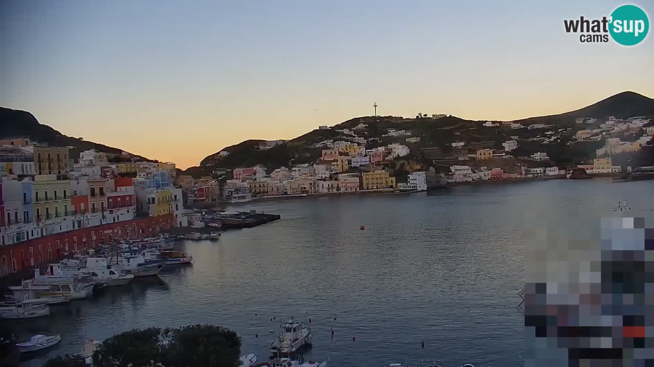 Island of Ponza – the port webcam live