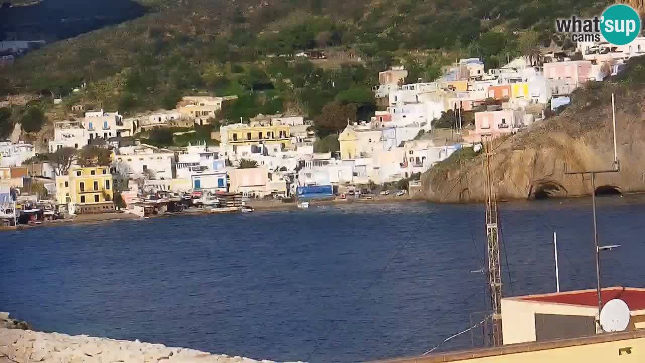 Island of Ponza – the port webcam live