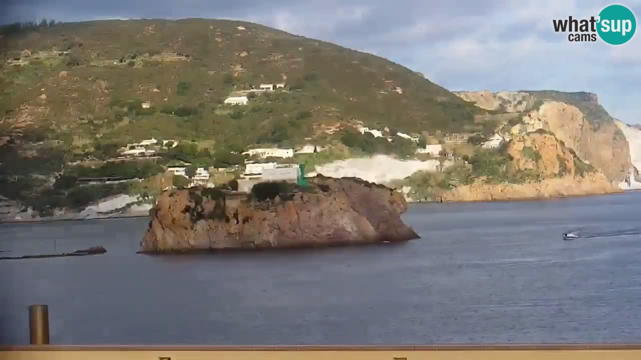 Otok Ponza kamera Pogled na pristanišče