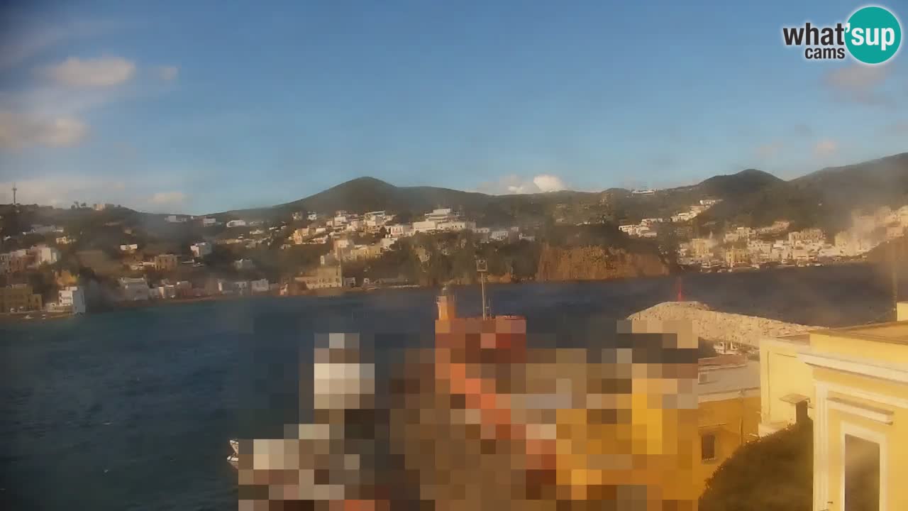 Island of Ponza livecam – the port webcam live