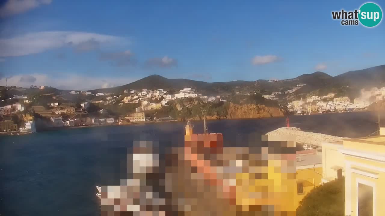 Island of Ponza livecam – the port webcam live