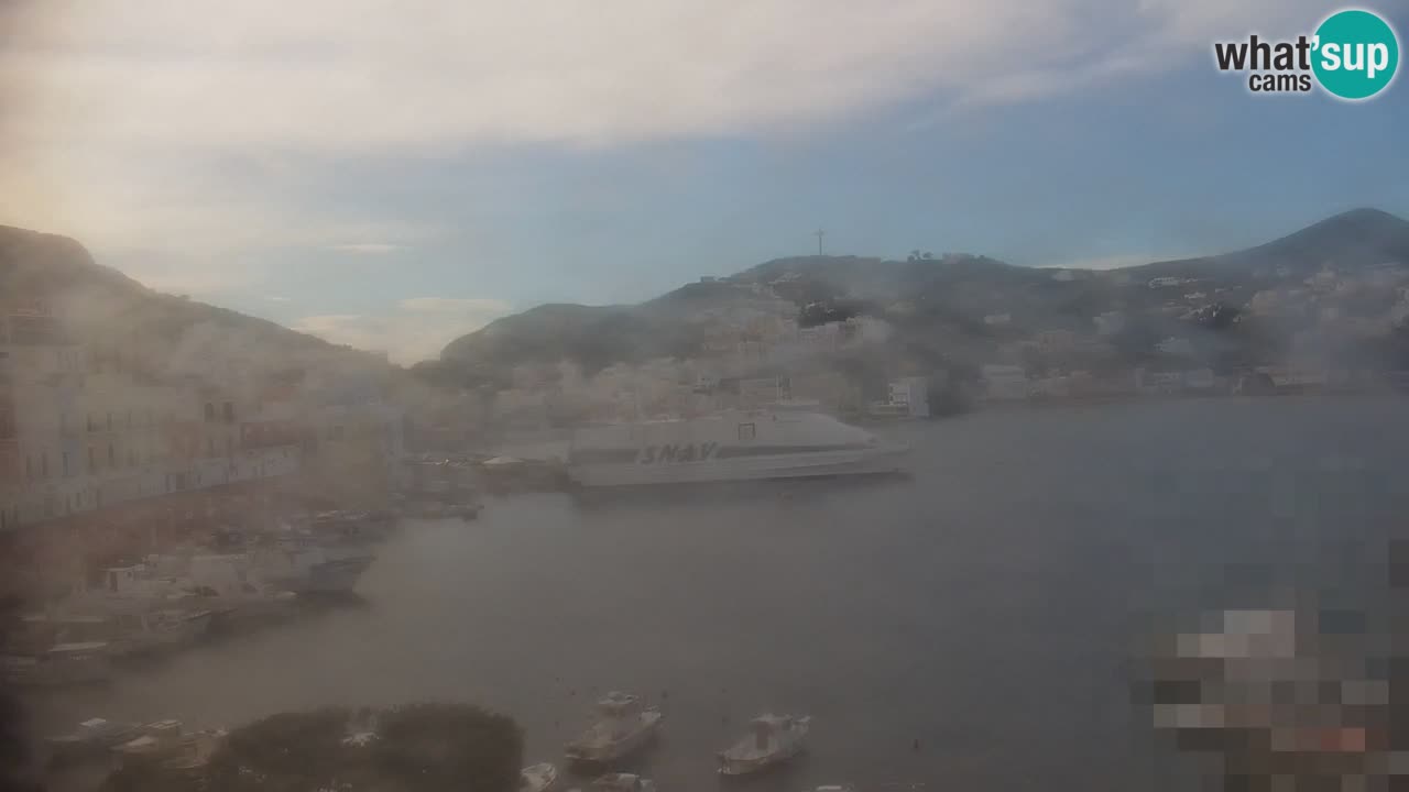 Insel Ponza webcam – Port