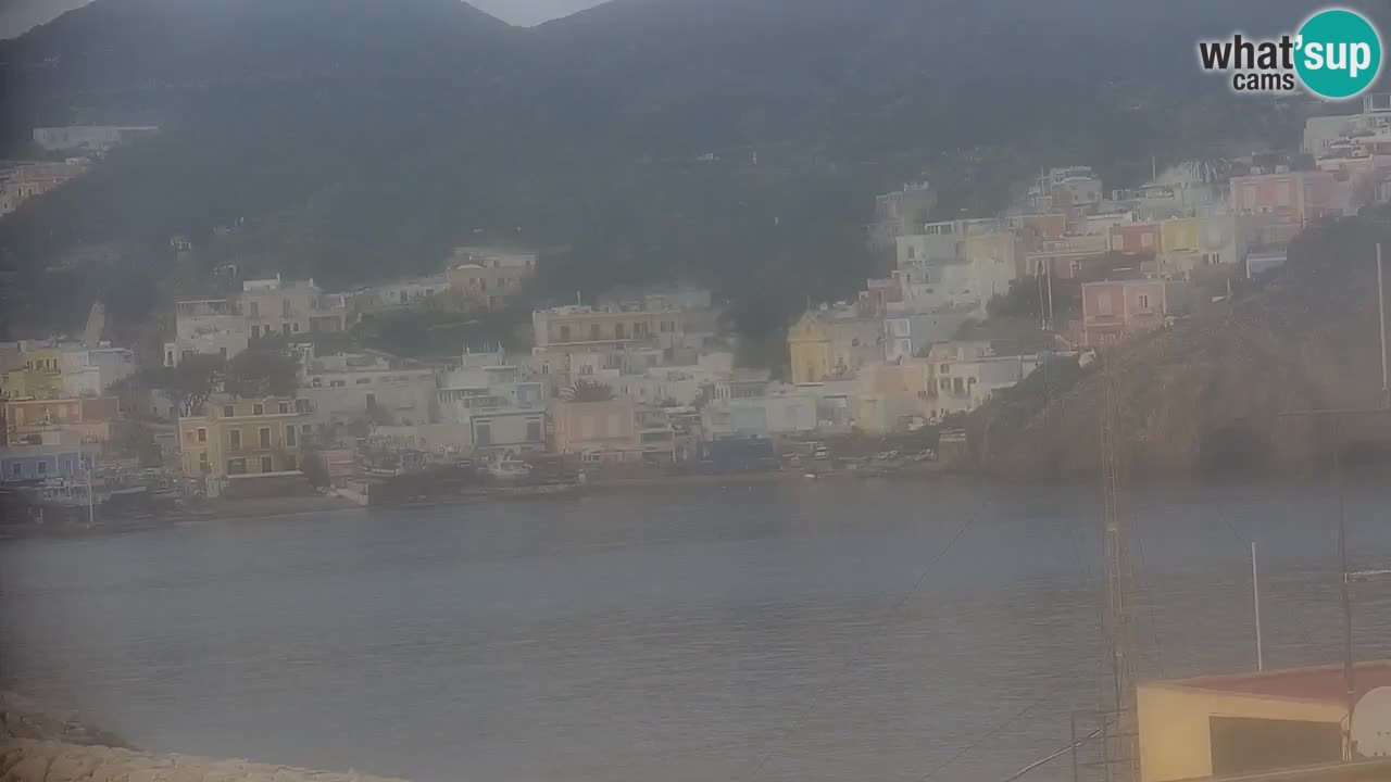 Island of Ponza livecam – the port webcam live