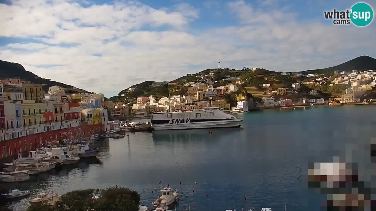 Insel Ponza webcam – Port