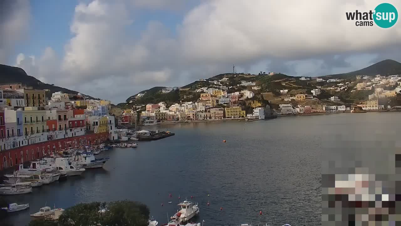 Island of Ponza – the port webcam live