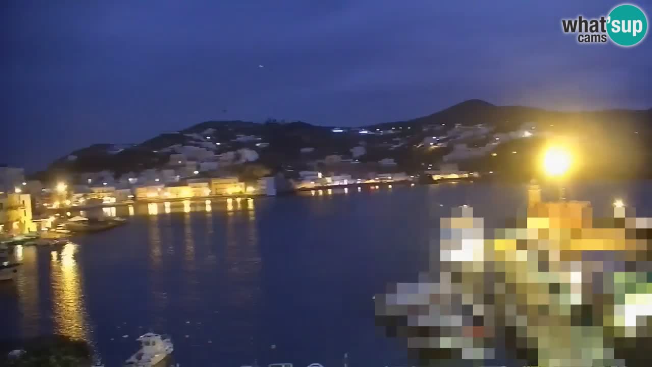 Island of Ponza livecam – the port webcam live