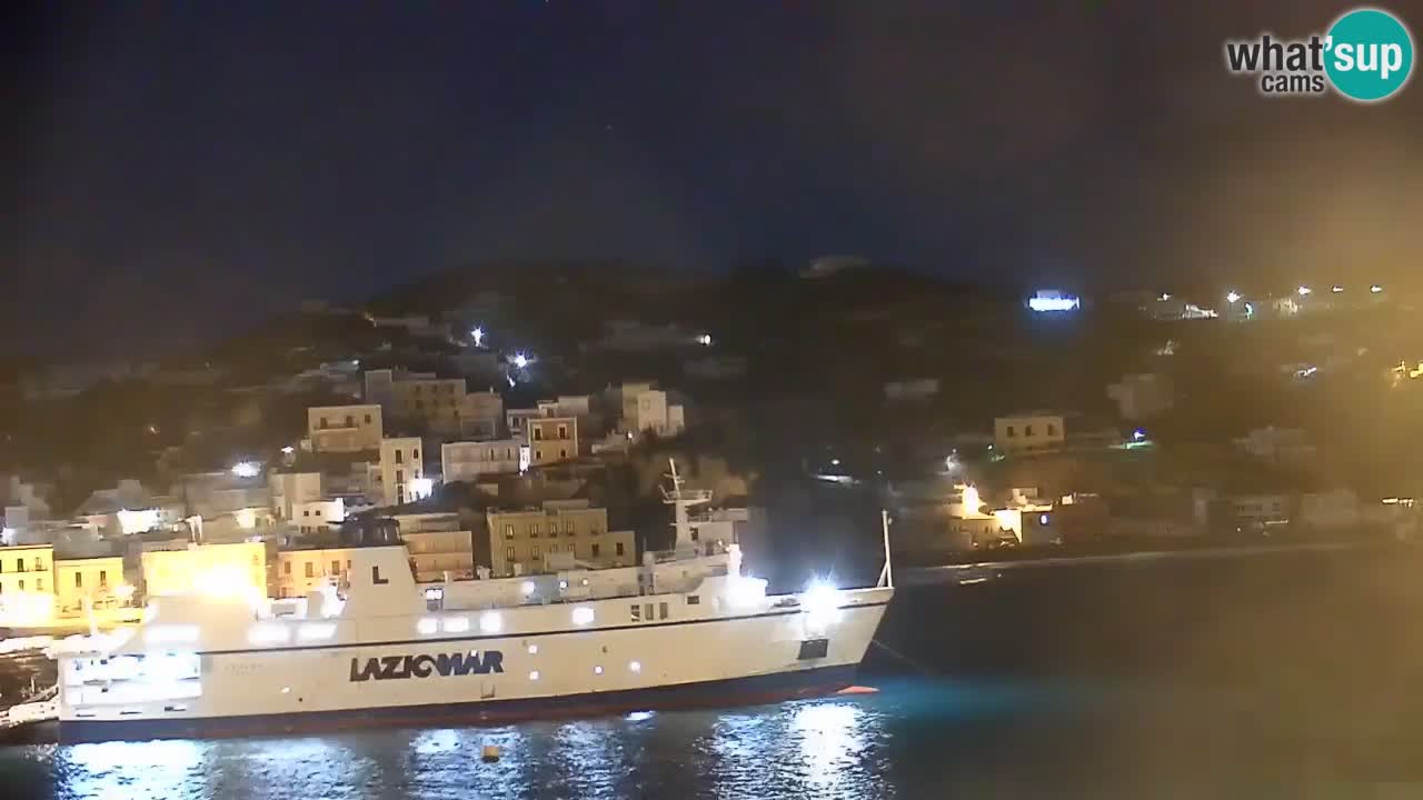 Island of Ponza livecam – the port webcam live