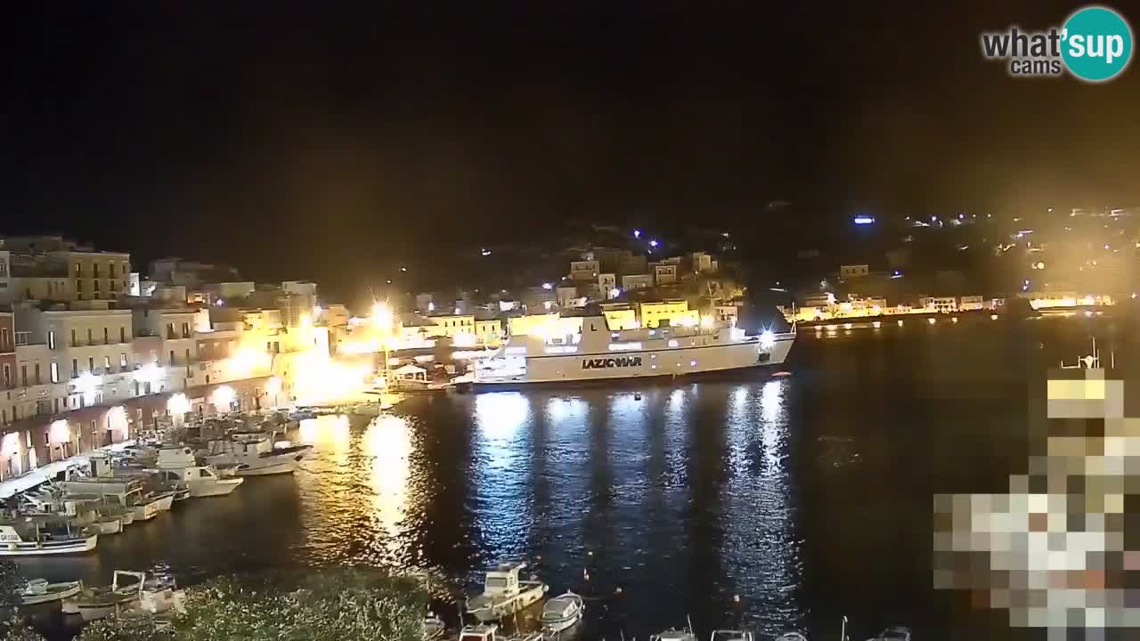 Island of Ponza livecam – the port webcam live