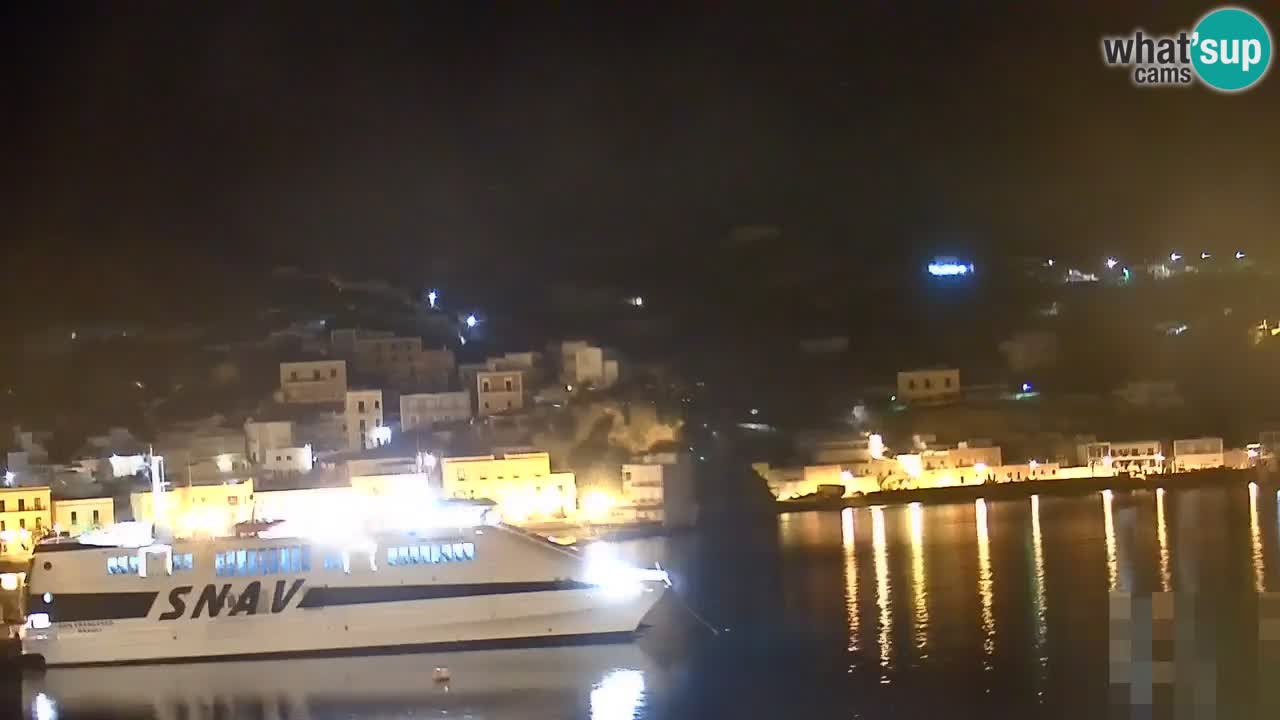 Insel Ponza webcam – Port