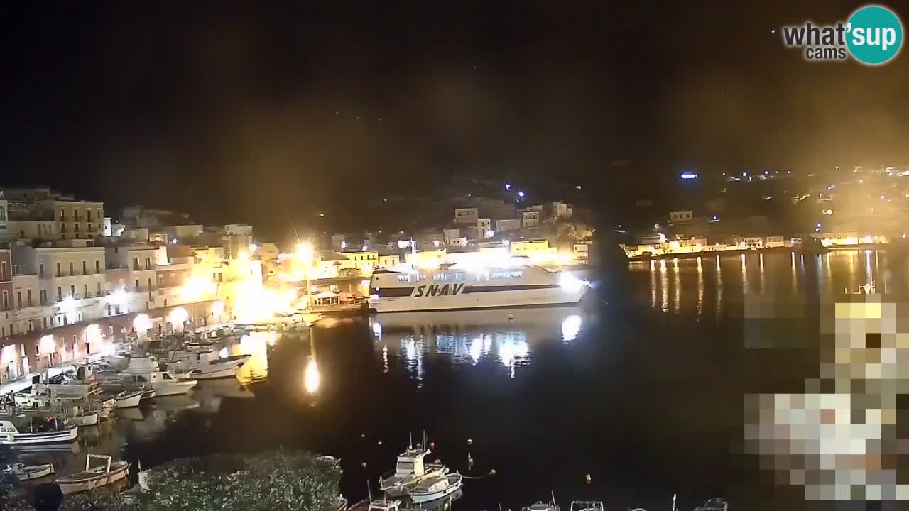 Otok Ponza web kamera Luka