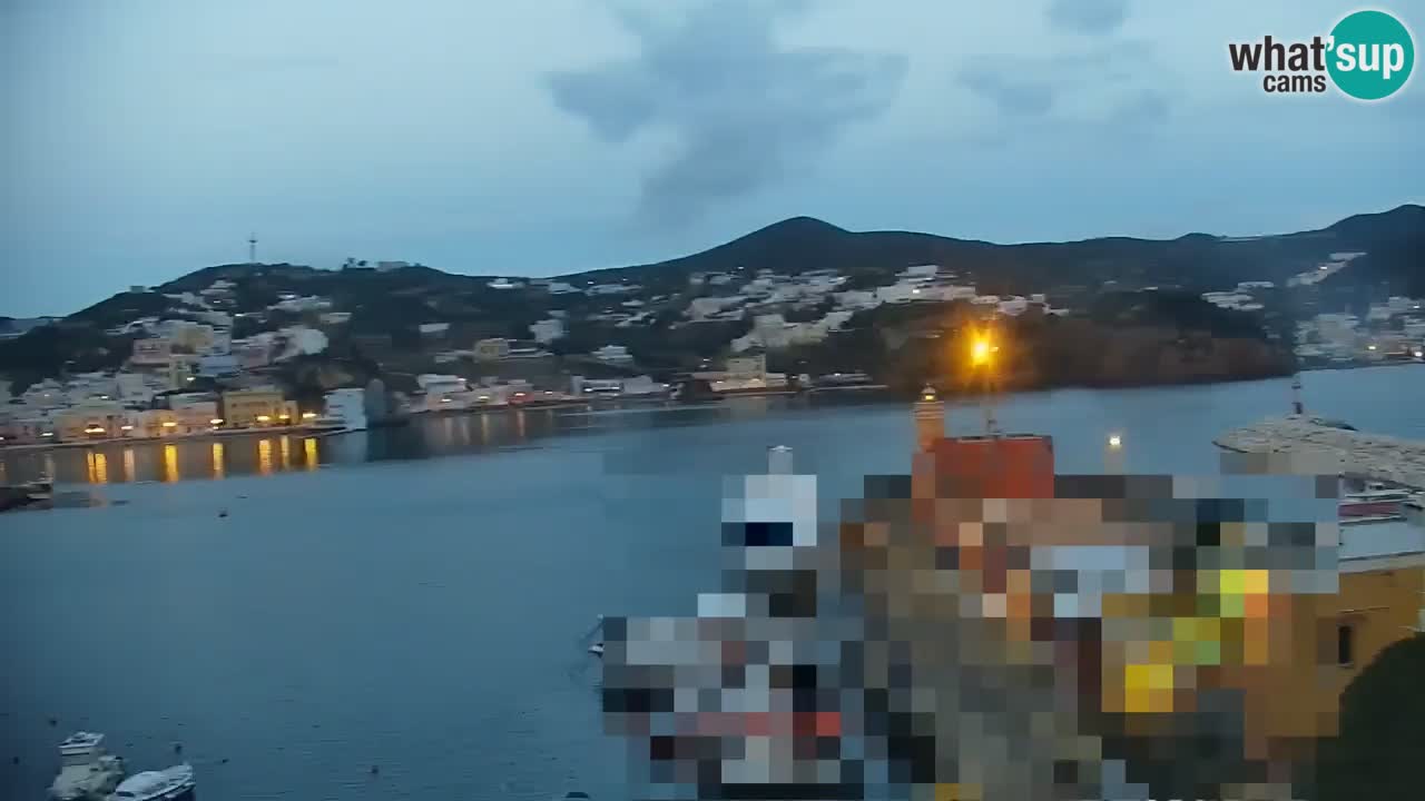 Otok Ponza web kamera Luka