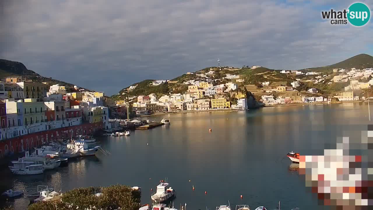 Insel Ponza webcam – Port