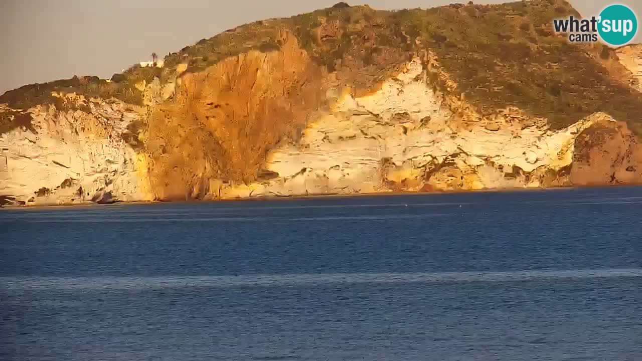 Otok Ponza kamera Pogled na pristanišče