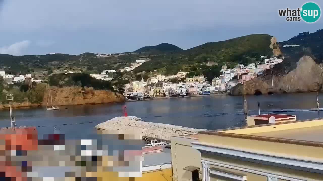 Island of Ponza livecam – the port webcam live