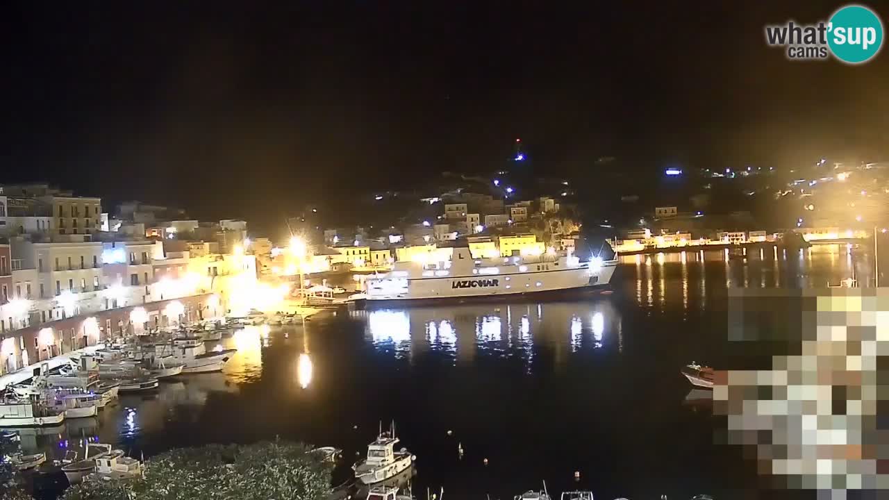 Island of Ponza livecam – the port webcam live