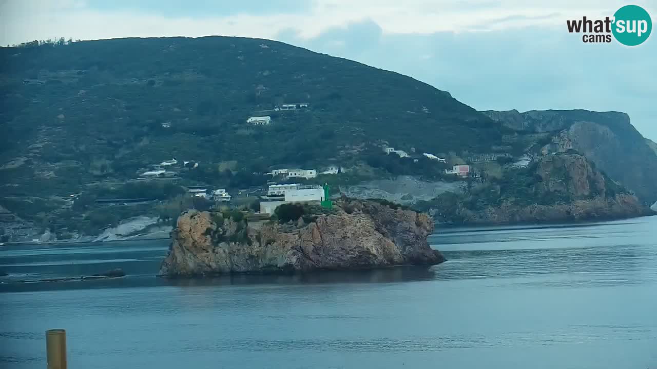 Otok Ponza kamera Pogled na pristanišče