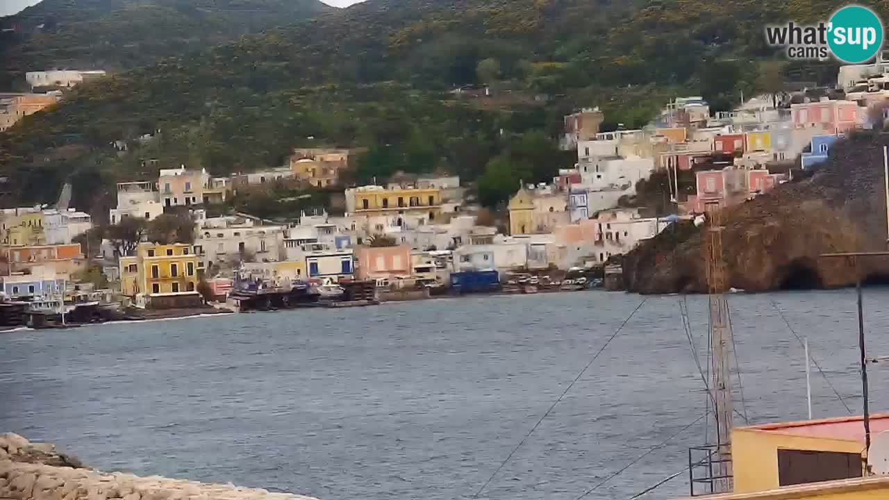 Island of Ponza – the port webcam live