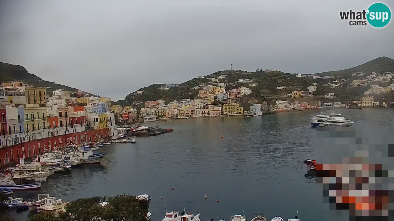 Otok Ponza web kamera Luka