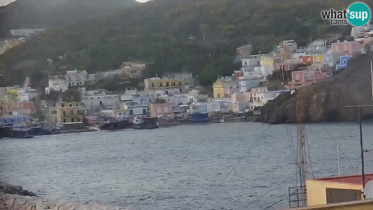 Island of Ponza livecam – the port webcam live