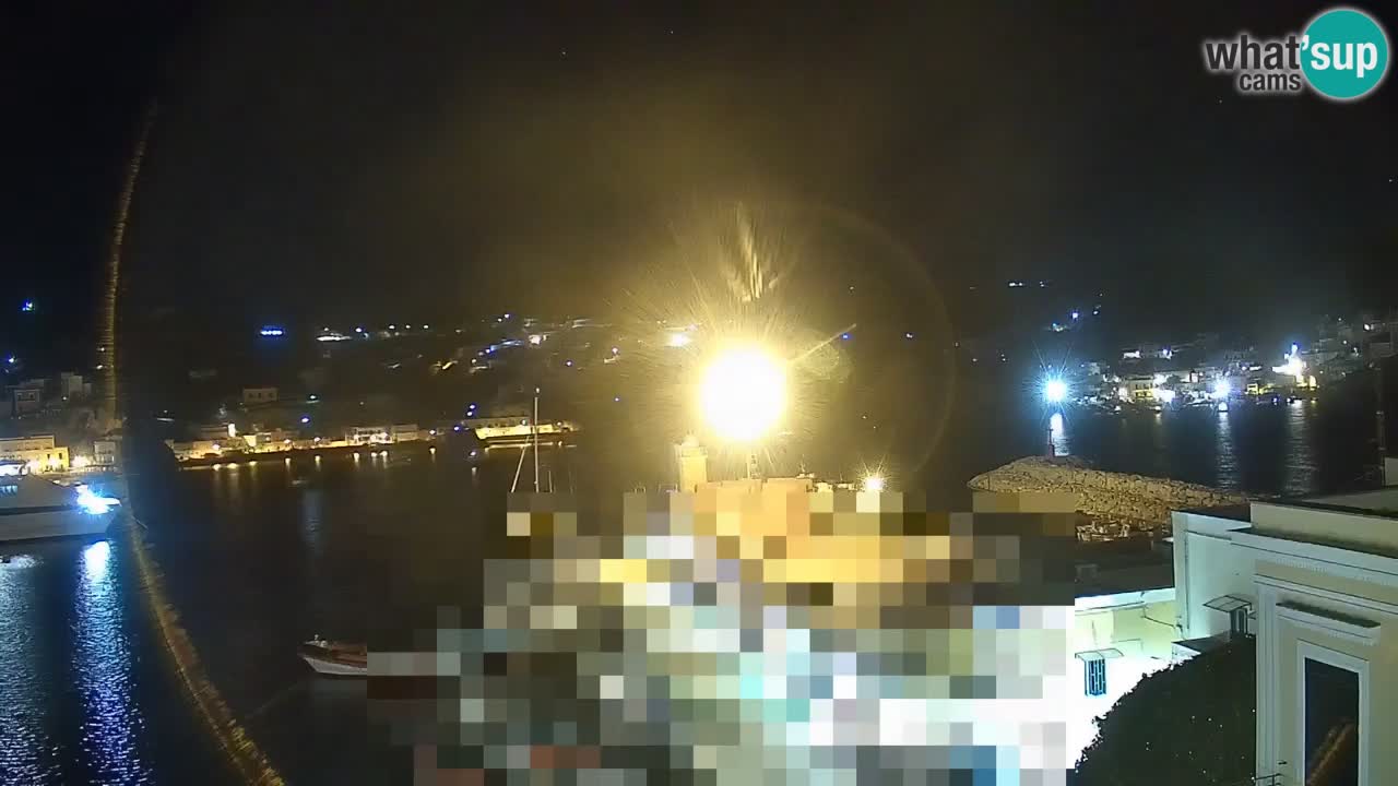Otok Ponza web kamera Luka