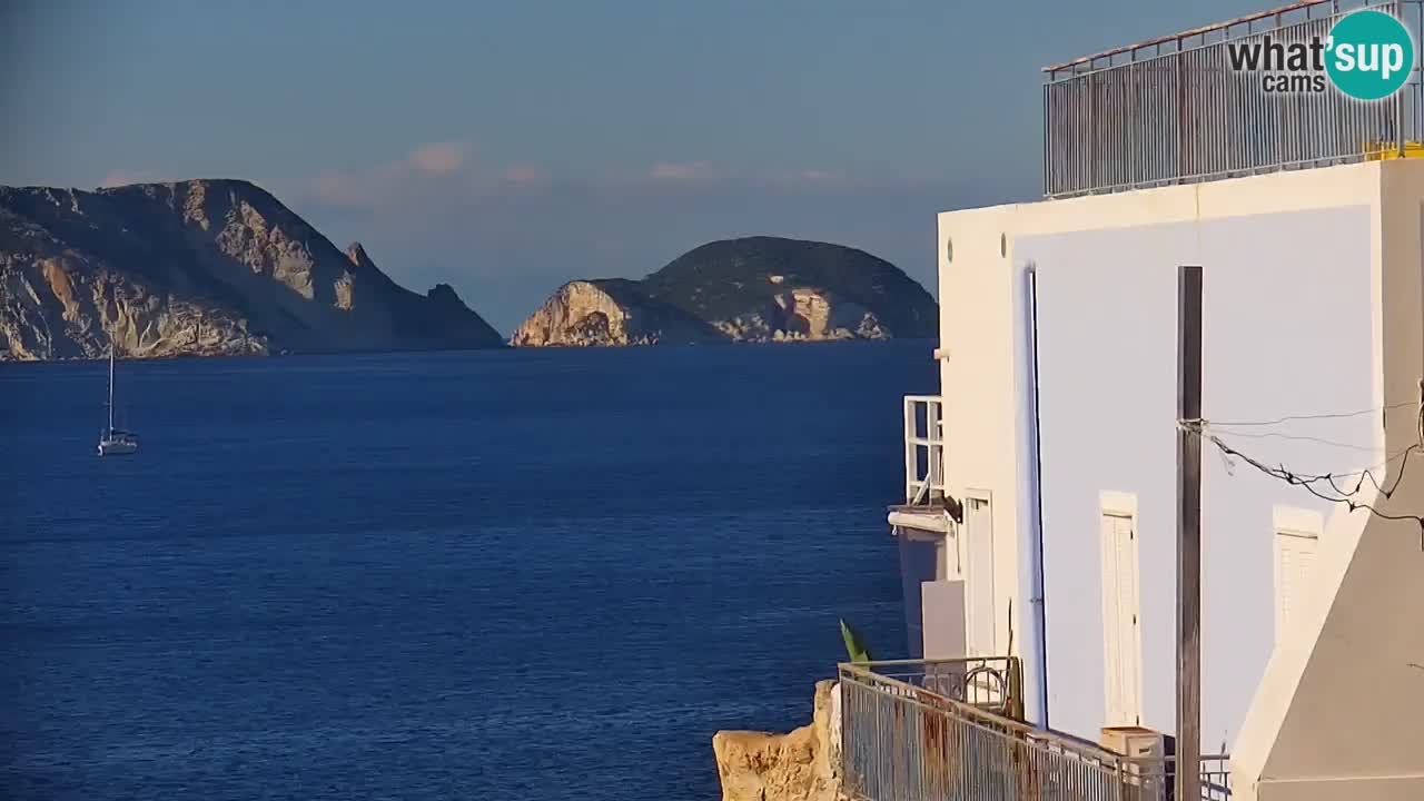 Otok Ponza kamera Pogled na pristanišče