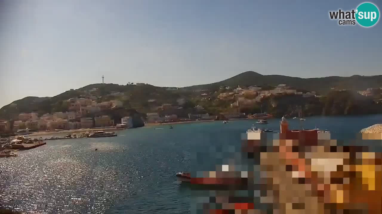 Otok Ponza web kamera Luka