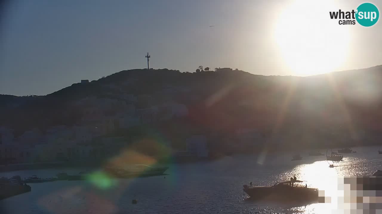Otok Ponza web kamera Luka