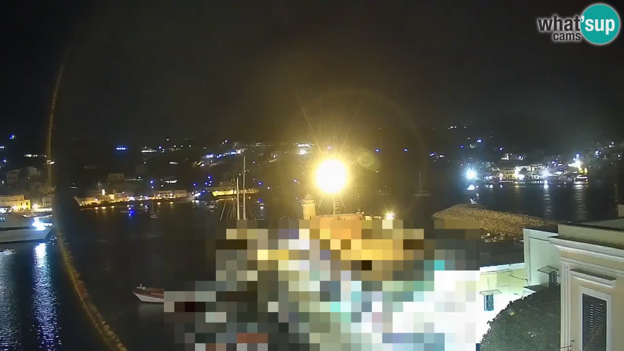 Otok Ponza web kamera Luka