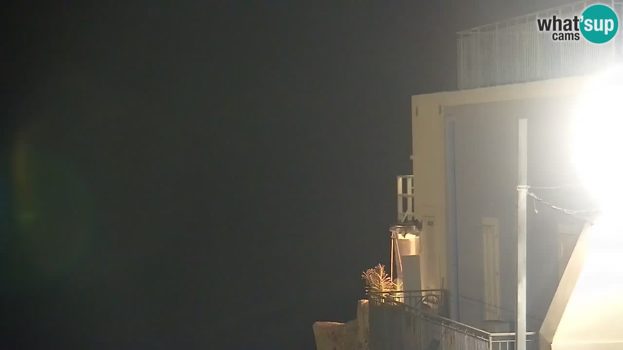 Otok Ponza kamera Pogled na pristanišče