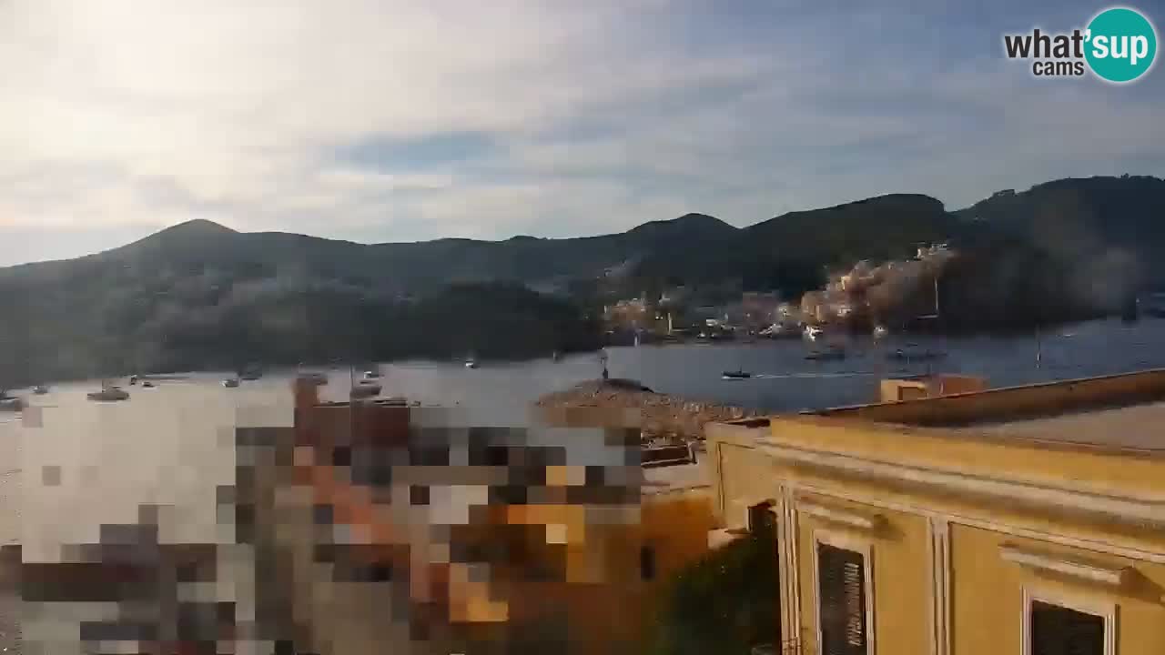 Otok Ponza web kamera Luka