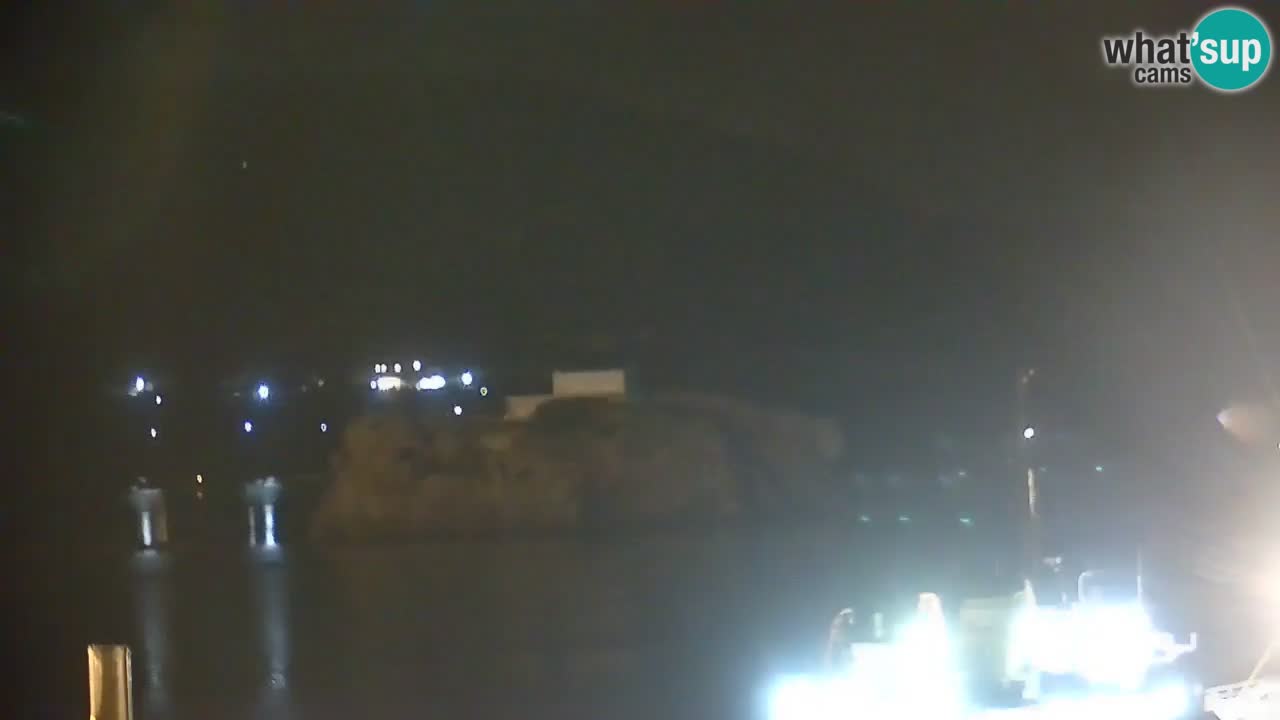 Otok Ponza web kamera Luka