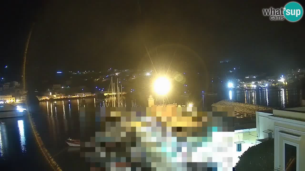 Otok Ponza web kamera Luka