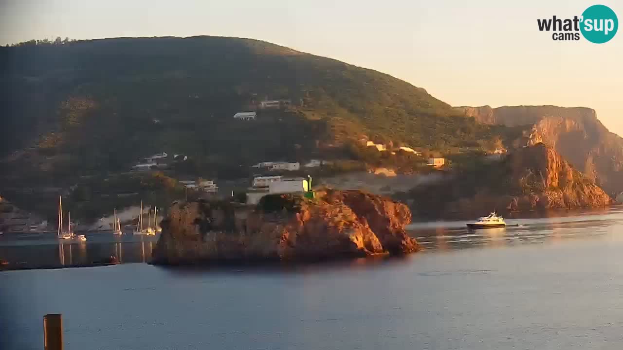 Otok Ponza web kamera Luka