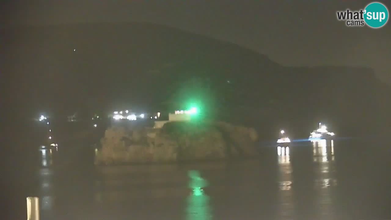 Otok Ponza web kamera Luka