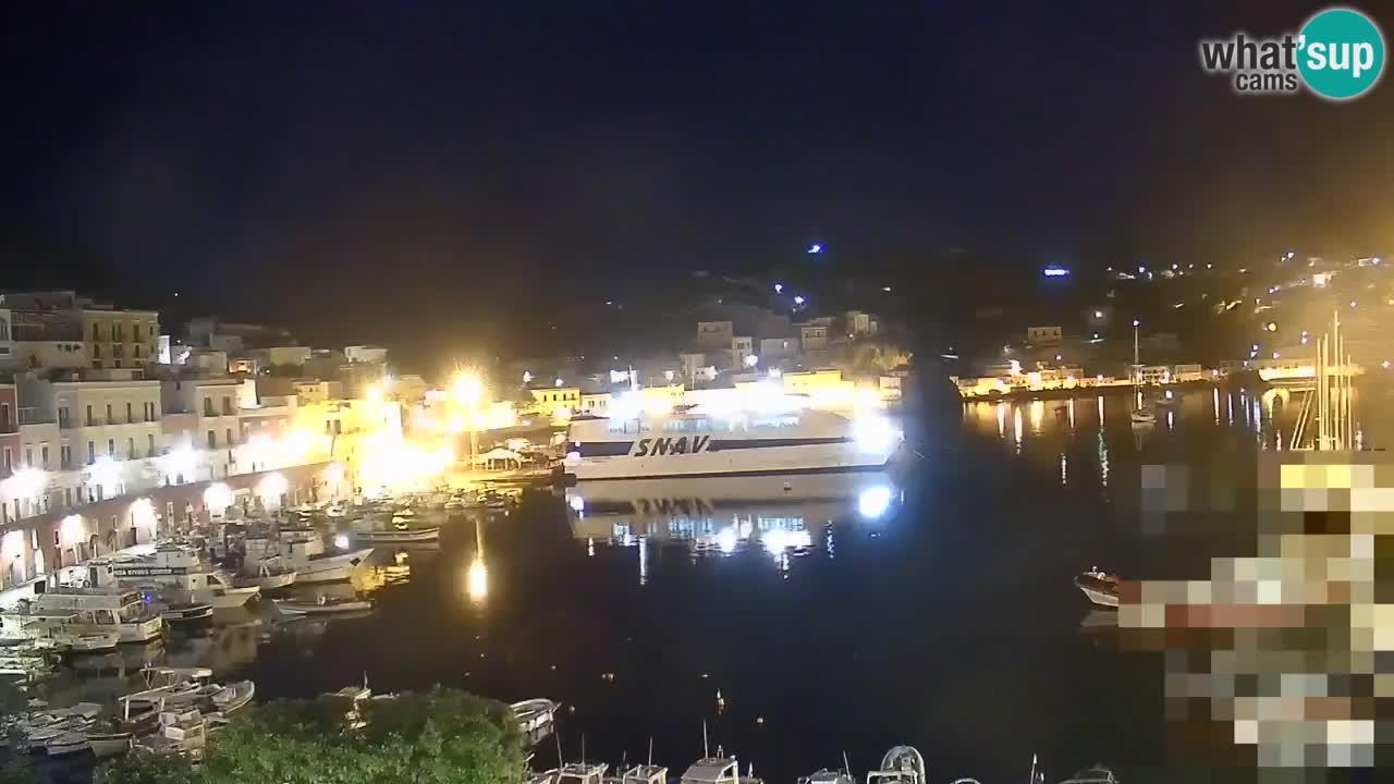 Insel Ponza webcam – Port