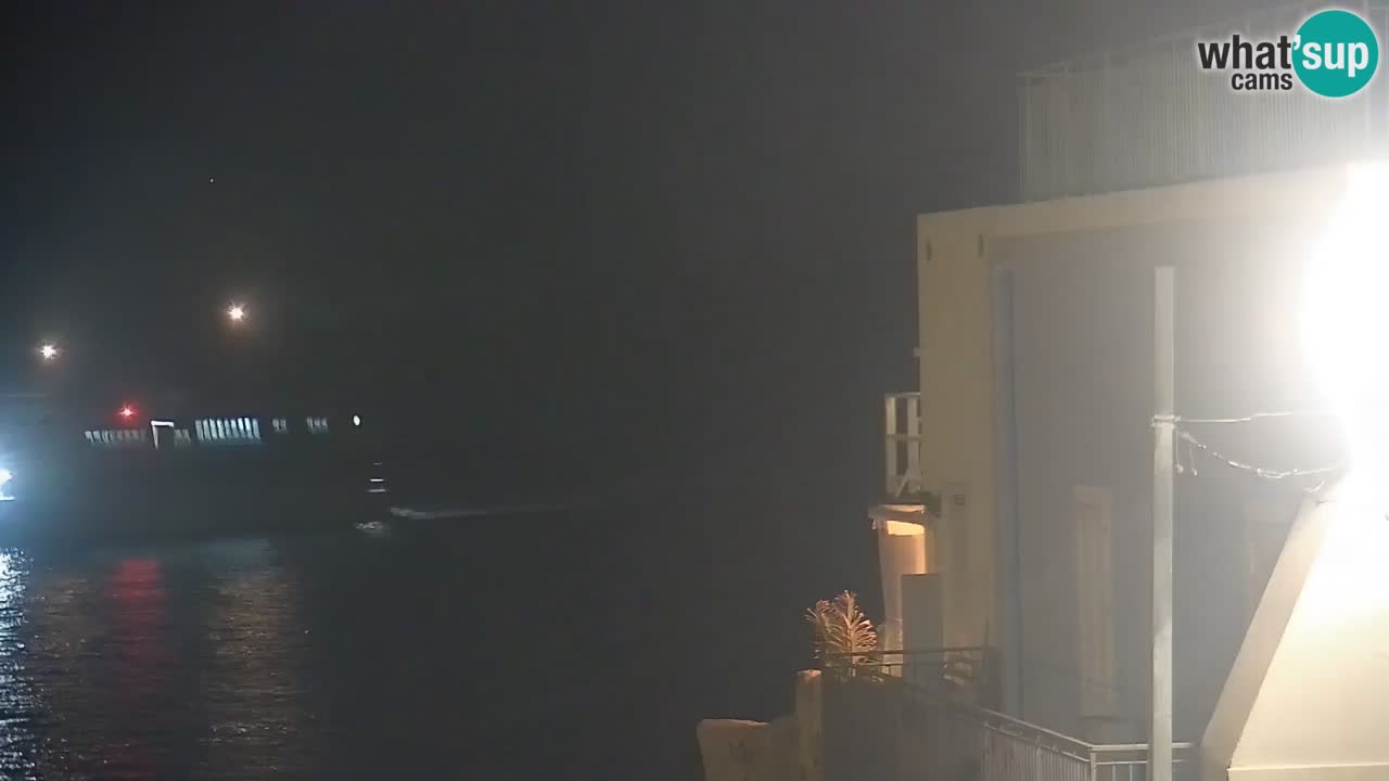 Otok Ponza kamera Pogled na pristanišče