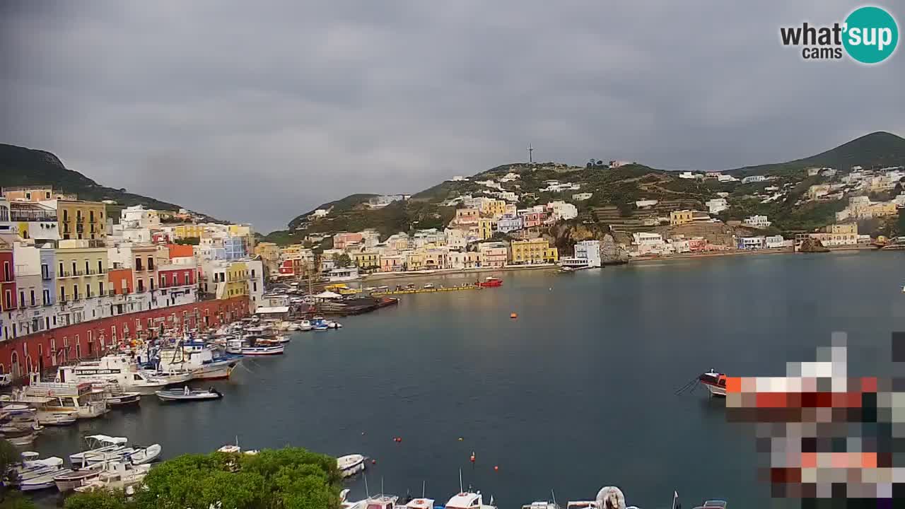 Otok Ponza web kamera Luka