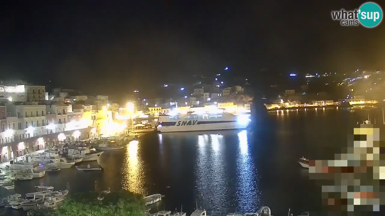 Otok Ponza web kamera Luka