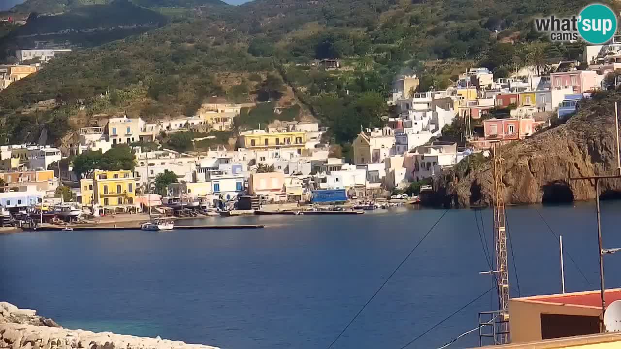 Island of Ponza – the port webcam live