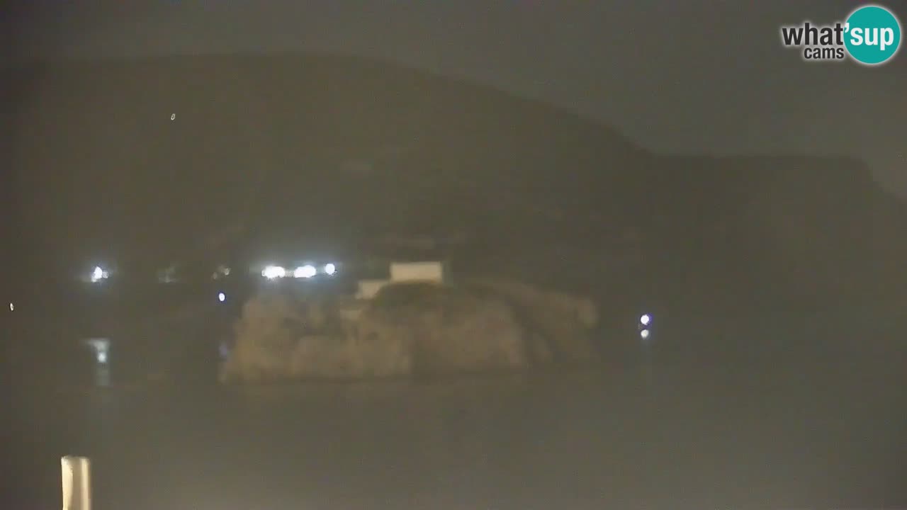 Otok Ponza kamera Pogled na pristanišče