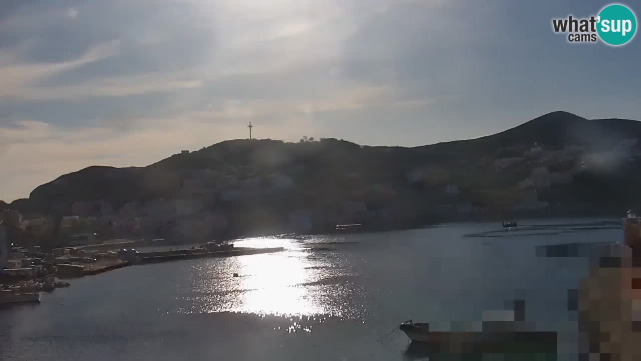 Otok Ponza web kamera Luka