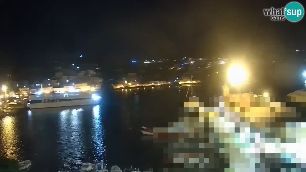 Otok Ponza web kamera Luka