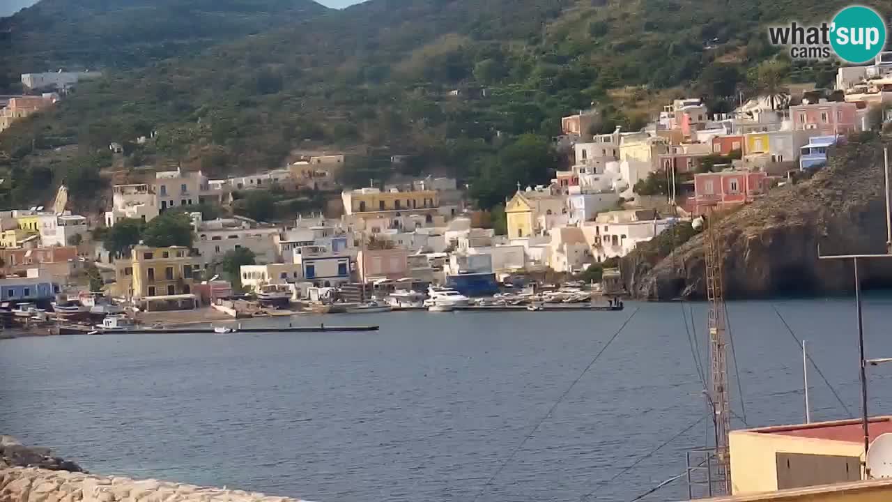 Otok Ponza web kamera Luka