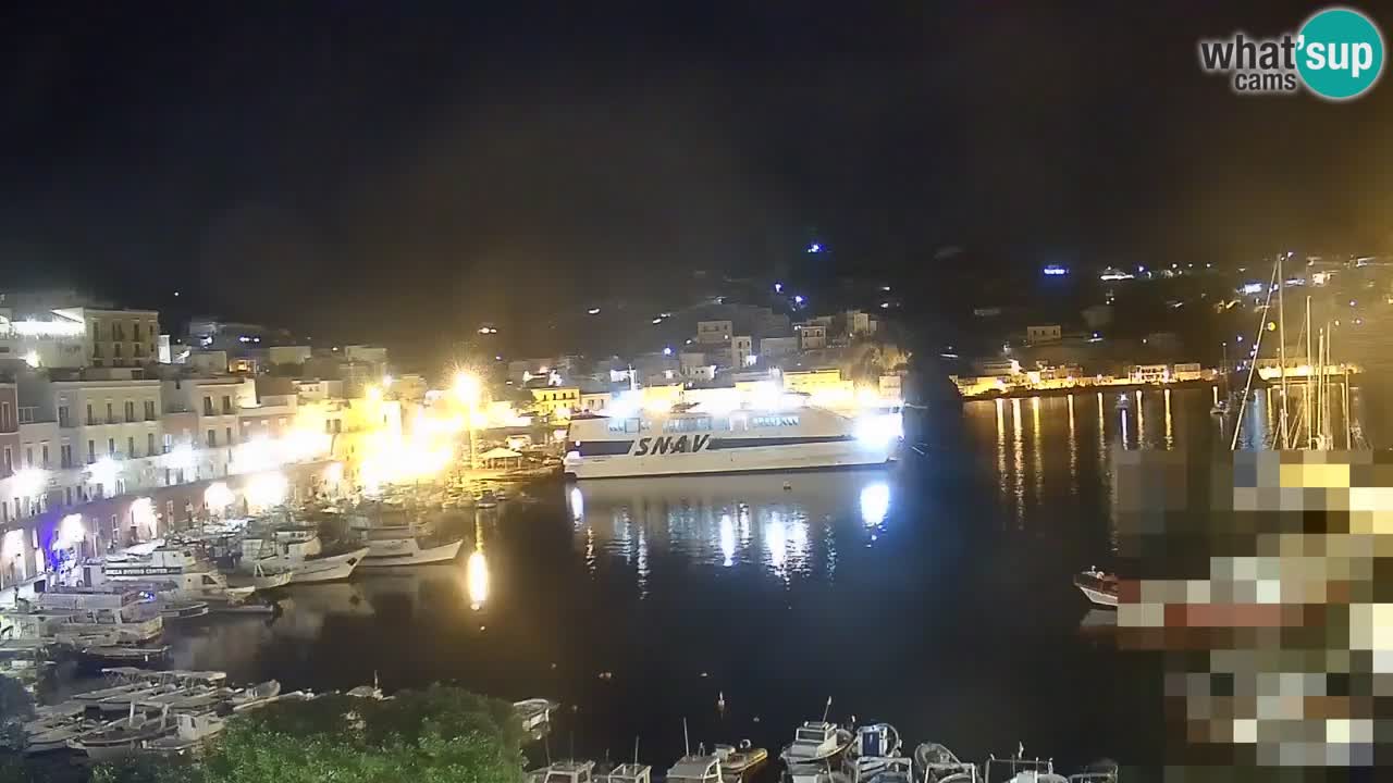 Insel Ponza webcam – Port