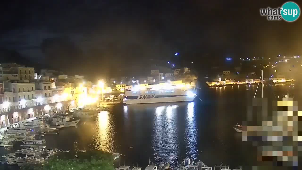 Insel Ponza webcam – Port
