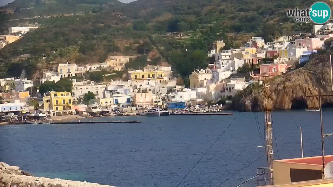 Island of Ponza – the port webcam live