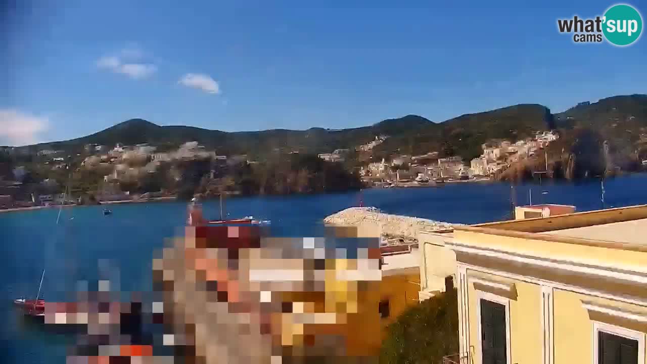 Island of Ponza livecam – the port webcam live