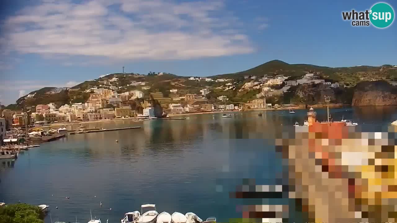 Otok Ponza web kamera Luka