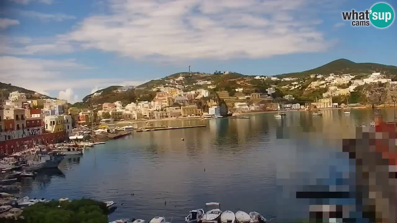 Otok Ponza web kamera Luka