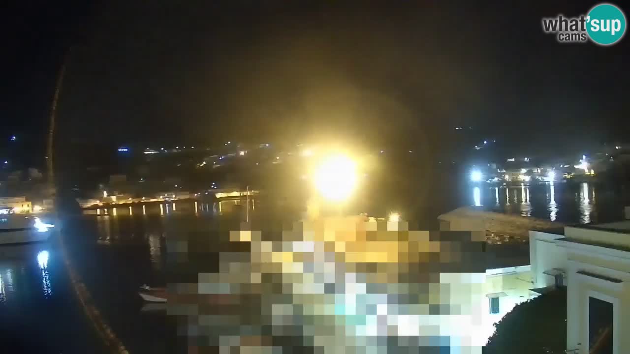 Otok Ponza web kamera Luka